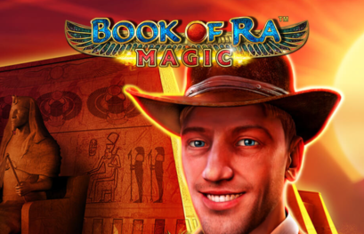 Book of  Ra Magic online with 10 free spins + up to 9 Symbols