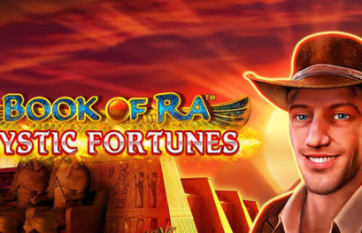 Book of Ra Mystic Fortunes slot machine with 4 Jackpots