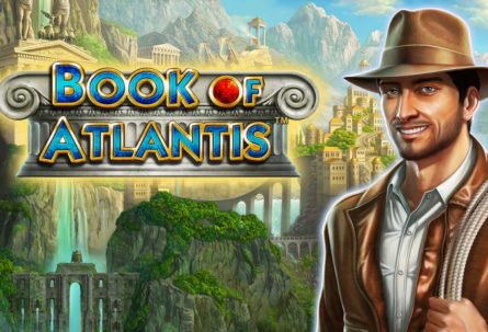 Book of Atlantis slot machine with double symbols