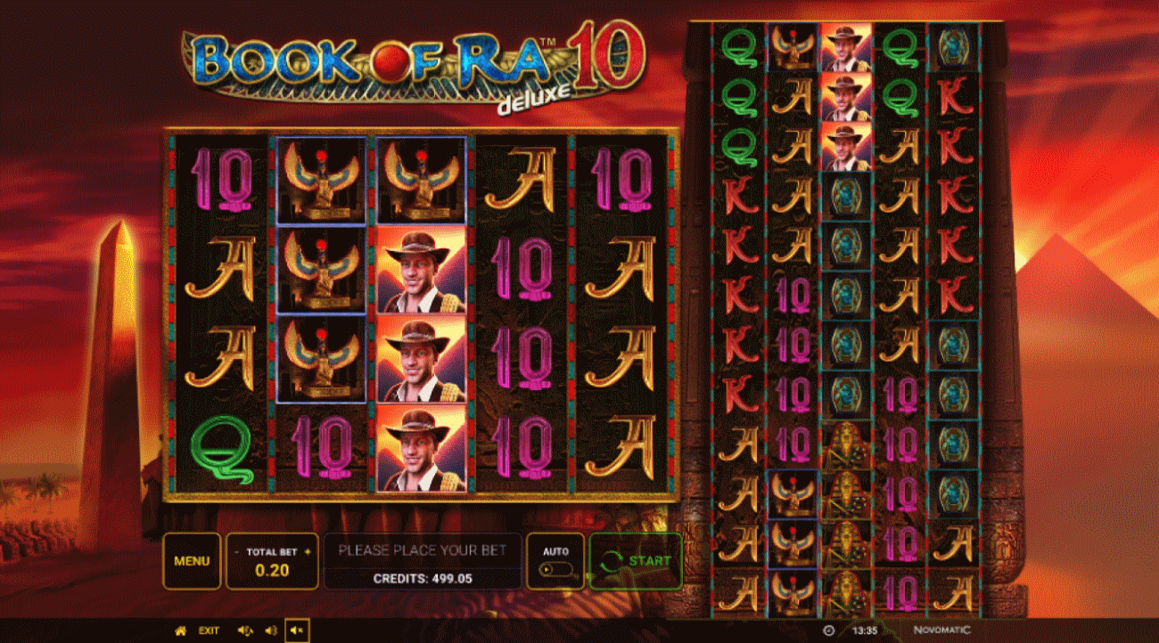 Play Book of Ra Deluxe 10